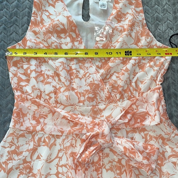 Japna Sleeveless Tiered Ruffle Mini Dress.  Size Small. - Picture 5 of 8